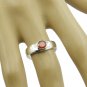 attractive Red Onyx 925 Sterling Silver Red Ring Natural freely US