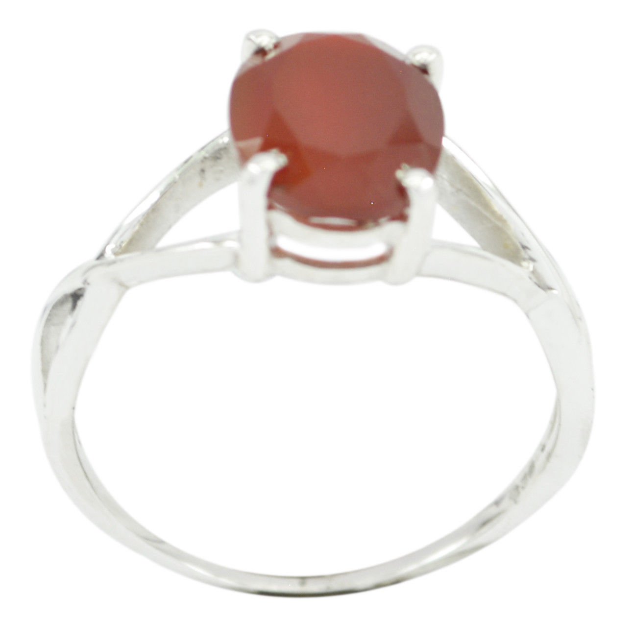 splendiferous Red Onyx 925 Sterling Silver Red Ring Natural easily US
