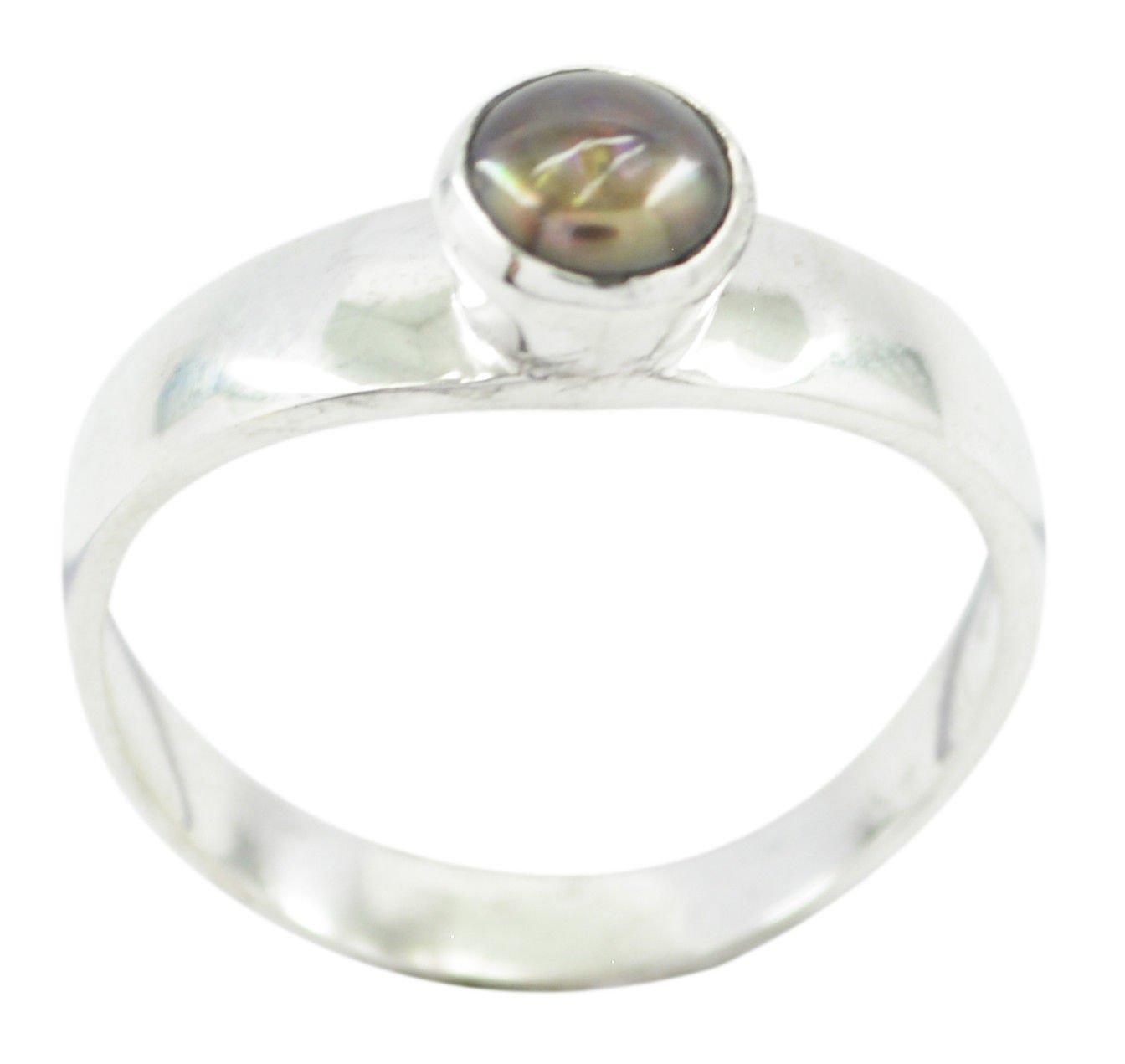 gorgeous Pearl 925 Sterling Silver White Ring genuine jaipur US
