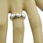 bonnie Pearl 925 Sterling Silver White Ring genuine handmade US