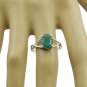 excellent Green Onyx 925 Sterling Silver Green Ring Natural regular US