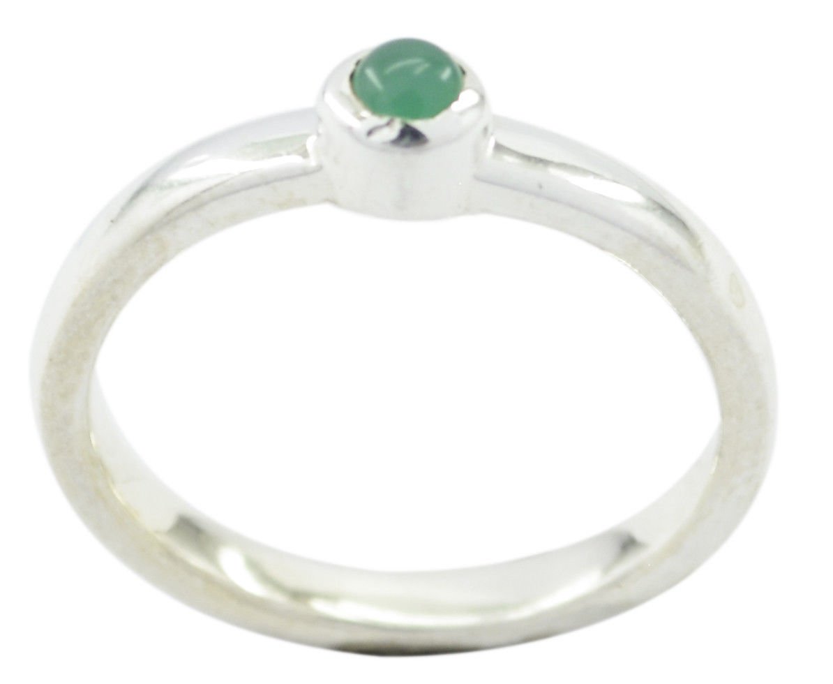 enticing Green Onyx 925 Sterling Silver Green Ring genuine ordinary US