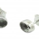 appealing Green Amethyst 925 Sterling Silver Green Earring Natural supply US