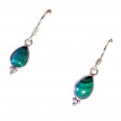 appealing Malachite 925 Solid Sterling Silver Green Earring genuine easily US