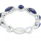 resplendent Lapis Lazuli 925 Sterling Silver Blue Ring genuine exporter US