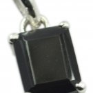 charming Black Onyx 925 Sterling Silver Black Pendant Natural common US