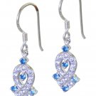 gorgeous Multi CZ 925 Solid Sterling Silver Multi Earring Natural jewellery US