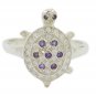 bewitching Multi CZ 925 Sterling Silver Multi Ring Natural handmade US