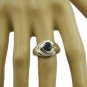 delicate Black Onyx 925 Sterling Silver Black Ring Natural normaly US