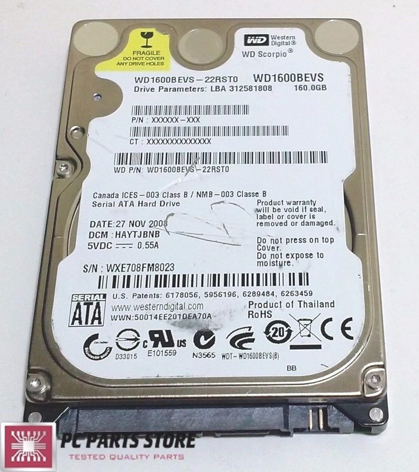 WD1002FBYS-02A6B0 (2061-701567-400 AE) 2060-701567-000 REV A 1.0TB Sata