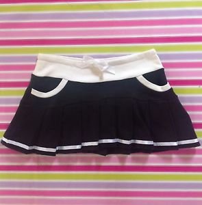 Tralala Black Sporty Mini Skirt Size S Japanese Fashion