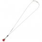 Disney Store Japan Beauty and the Beast Eternal Rose Pearl Necklace