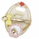 Disney Store Japan Beauty and the Beast Tea Party Hair Clip and Tie Set