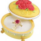 Disney Store Japan Beauty and the Beast Enchanted Rose Ring in Luxury Gift Box