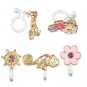 Disney Store Japan Princess Rapunzel 5 Piece Earrings Set