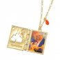 Disney Store Japan Beauty and the Beast My Favorite Story Locket Necklace