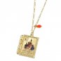 Disney Store Japan Beauty and the Beast My Favorite Story Locket Necklace