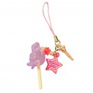 Disney Store Japan Daisy Duck Lolipop-shaped Bead Phone Plug Charm