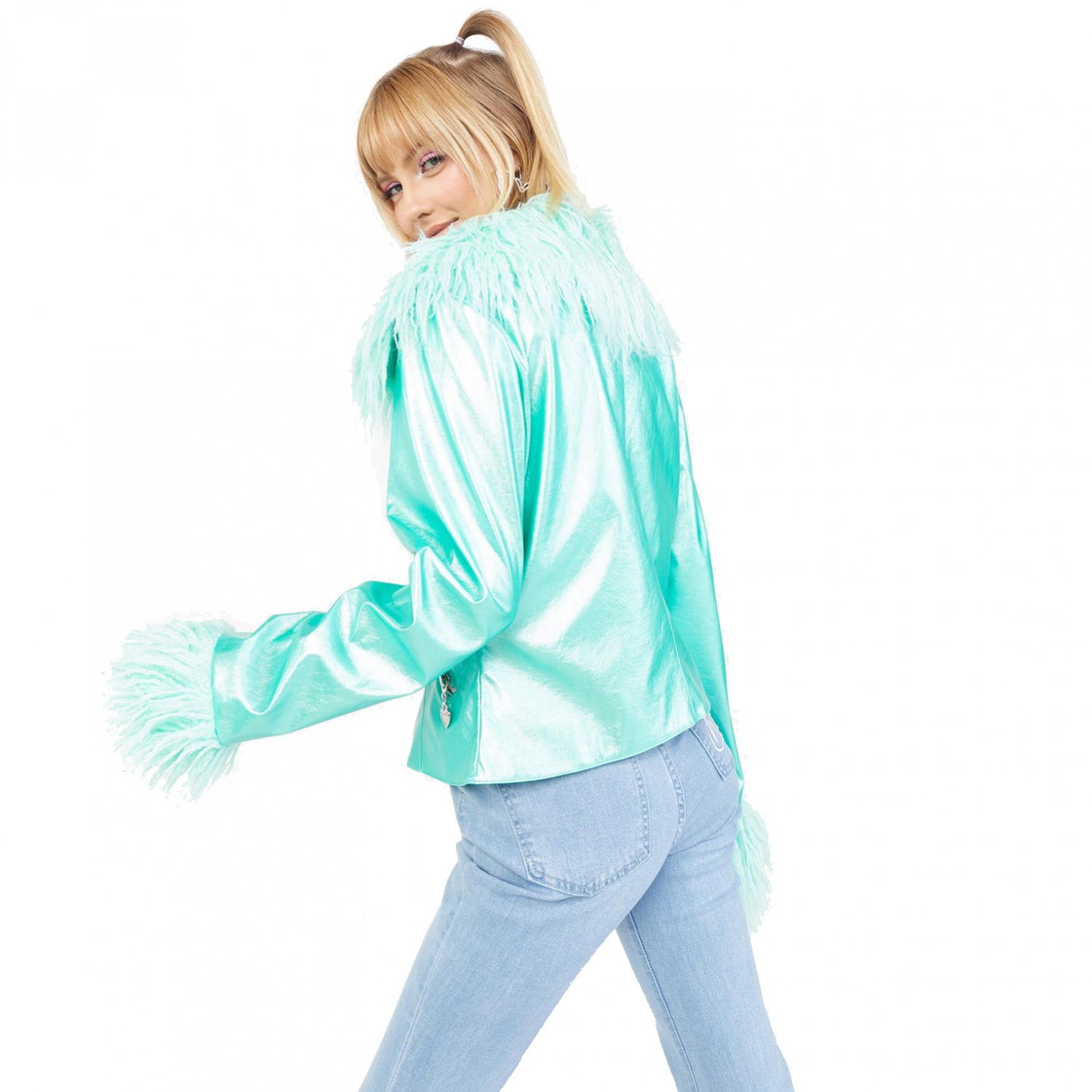 Dolls Kill x Winx Club POWER OF GLAM METALLIC JACKET