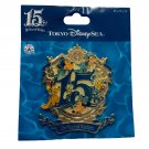 Disney Store Japan Mickey Mouse & Friends 15 Year Anniversary Badge