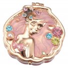 Disney Store Japan The Little Mermaid Ariel Metal Jewelry Case