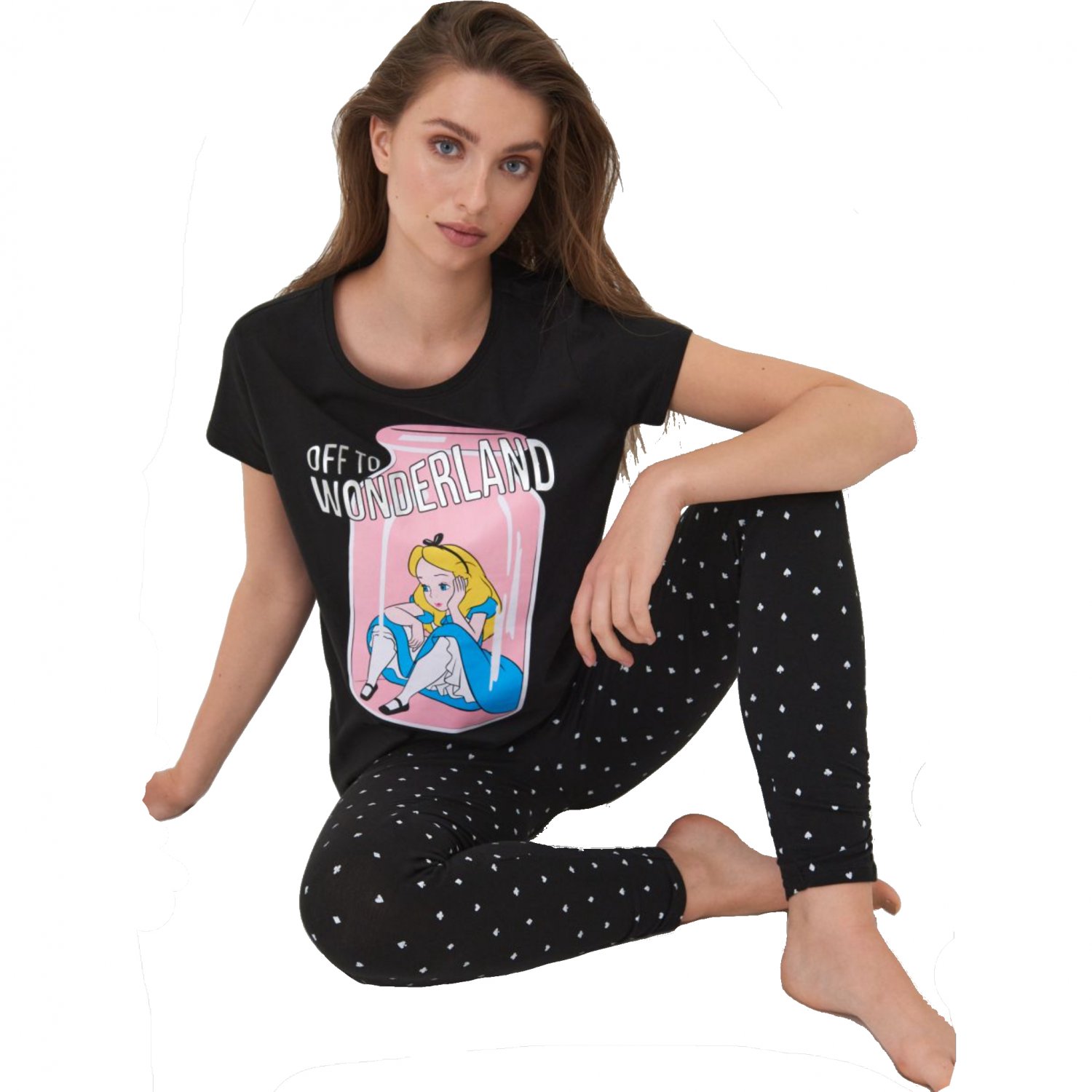 Disney Alice In Wonderland X Sinsay Two Piece Pyjama Set