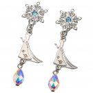 Disney Store Japan Frozen Elsa Swarovski Earrings