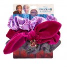 Disney Store x Claire’s Frozen Anna Hair Scrunchies - Purple, 3 Pack