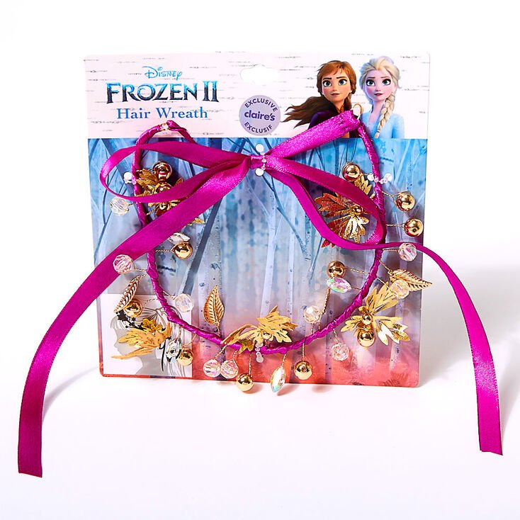 Disney Store x Claireâ��s Frozen Anna Leaf Hair Wreath - Purple