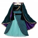 Disney Store Frozen Queen Anna Deluxe Costume Dress + Cape