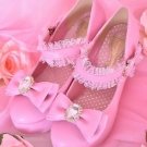 MA*RS x Princess Melody Pink Shoes in Gyaru Style, Size S