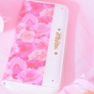 MA*RS Jewel Rose Glitter Stone White Wallet in Gyaru Style