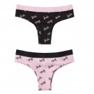 Pepco Barbie Mattel 2 Pieces Womens High Waist Leg Briefs Size L