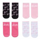Pepco Barbie Mattel Women's 4 Pairs Socks Size 35-38