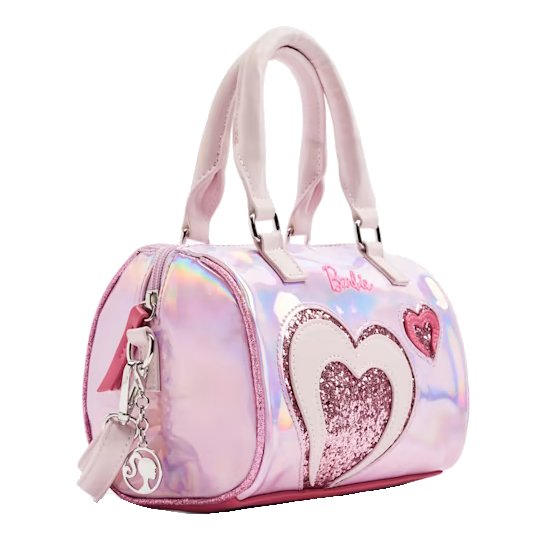 Deichmann Barbie Mattel Metallic Foil Pink Mini Bag