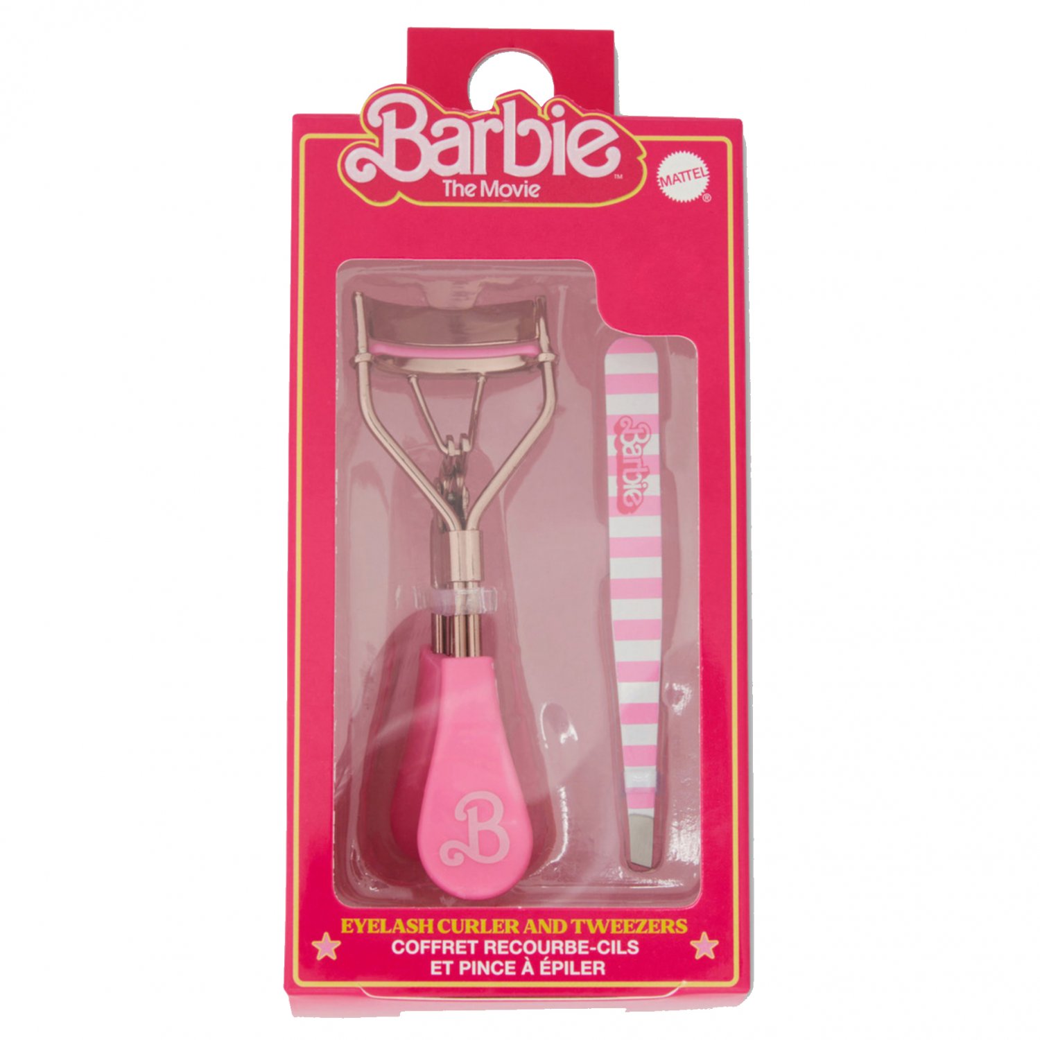 Primark Barbie The Movie Mattel Eyelash Curler And Tweezer Set