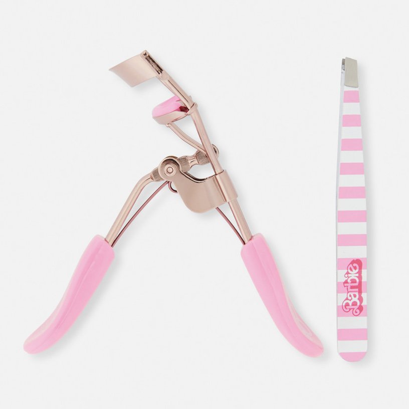 Primark Barbie The Movie Mattel Eyelash Curler And Tweezer Set