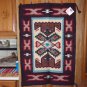 Beautiful Hand Woven Wool Southwest Tapestry Rug Made in India 2'x3'
