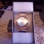 Strada Austrian Crystal Watch With Blue Leather Band *NIB*