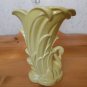 Vintage McCoy Pottery Swan Vase in High Gloss Yellow 9 1/4 Inches *MINT*