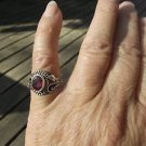 Beautiful Bali Style Niassa Ruby in Sterling Silver Sz. 5 NWT