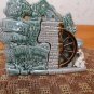 Vintage McCoy Pottery Down By The Old Mill Stream Planter *HTF Rare Coloring*