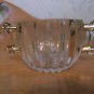 Vintage Jeanette National Sugar Bowl with Gold Trim *EVC*