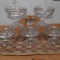 Vintage Soda Shoppe pressed glass Sundae cups (5)