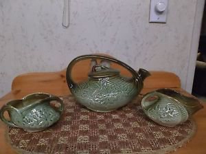 Vintage Mccoy Daisy tea set in excellent condition