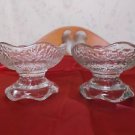 Vintage pair of Anchor Hocking Stack-able Candle Holders*****EUC*****