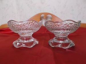 Vintage pair of Anchor Hocking Stack-able Candle Holders*****EUC*****