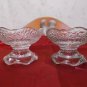 Vintage pair of Anchor Hocking Stack-able Candle Holders*****EUC*****