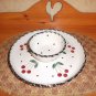 Beautiful Vintage Chapparal Pottery USA Snack Platter *EVC*