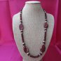 Beautiful red Jasper sea sediment necklace